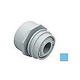 AquaStar Choice Flush-Mount Return Fitting | with Water Stop Eyeball and Nut Aim Flow | Fits Over 2" Pipe with Slotted Orifice | Blue | 3504D