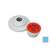 AquaStar 1/2" Extender with 3 pc Decorative Cover and Plaster Cap | Blue | MP104