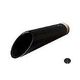 Water Scuppers and Bowls Flute Water Spout | Oil Rubbed Bronze | 2" Diameter 12" Projection 2" NPT | WSBFAS9275