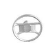 Jacuzzi Cantar AquaCover Wheel Tube End Bearing | Sold Individually | 9300147