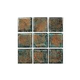 National Pool Tile Nebula Glass Series | Rust 2x2 | GLTN0071