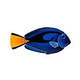 Ceramic Mosaic Pacific Blue Tang 10 in x 5 in | BT59