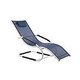 Vivere Wave Lounger | Navy | WAVELNG1-NW