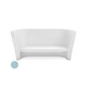 Ledge Lounger Affinity Collection Outdoor Loveseat | Frost | LL-AF-LS-FS