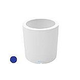 Ledge Lounger Affinity Collection Outdoor Round Planter | Small 23" W x 24" H | Dark Blue | LL-AF-P-24RD-DB
