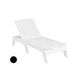Ledge Lounger Mainstay Collection Chaise | Black | LL-MS-C-BK