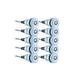 SR Smith Treo Micro White LED Underwater Pool Light | 2W 12V 150' Cord | 10 Light Bulk Pack | FLED-TM-W-150-PK10