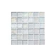 National Pool Tile Sea Ice Series 1x1 Glass Tile | Silver | ICE-SILVER