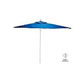 Ledge Lounger In-Pool Choice Umbrella | 7.5' Square 1.5" Aluminum Pole | Premium 2 Fabric Color Navy/Taupe Fancy | LL-U-C-7SQPP-A-P2-4916
