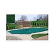 PoolTux 15-Year Royal Mesh Safety Cover | No Step Rectangle 12' x 20' Green | CSPTGME12200