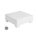Ledge Lounger Signature Collection Coffee Table | Granite Gray | LL-SG-CT-GG