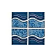 National Pool Tile Tropics Series Wave | Aqua | TRO-AQUA WV