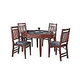 Hathaway Broadway 48-Inch Folding Poker Table & Chairs Set | NG2355 BG2355
