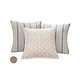Ledge Lounger Essentials | 12" Square Throw Pillow | Standard Fabric Taupe | LL-TP-S1212-STD-4648