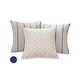 Ledge Lounger Essentials | 12" Square Throw Pillow | Standard Fabric Mediterranean Blue | LL-TP-S1212-STD-4652