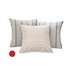 Ledge Lounger Essentials | 12" Square Throw Pillow | Premium 1 Fabric Jockey Red | LL-TP-S1212-P1-4603