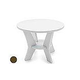Ledge Lounger Mainstay Collection Round Outdoor Side Table | Brown | LL-MS-ST-RD-BN