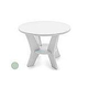 Ledge Lounger Mainstay Collection Round Outdoor Side Table | Sage Green | LL-MS-ST-RD-SG