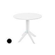 Ledge Lounger Mainstay Collection 26" Round Outdoor Bistro Table | Black | LL-MS-BT-26RD-BK