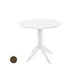 Ledge Lounger Mainstay Collection 26" Round Outdoor Bistro Table | Brown | LL-MS-BT-26RD-BN