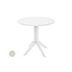 Ledge Lounger Mainstay Collection 30" Round Outdoor Bistro Table | Cloud | LL-MS-BT-30RD-CD