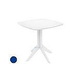 Ledge Lounger Mainstay Collection 26" Square Outdoor Bistro Table | Navy | LL-MS-BT-26SQ-NY