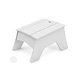 Ledge Lounger Mainstay Collection Outdoor Adirondack Ottoman | White | LL-MS-AO-WH