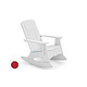 Ledge Lounger Mainstay Collection Outdoor Adirondack Rocker | Red | LL-MS-AR-RD