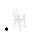 Ledge Lounger Mainstay Collection Outdoor Adirondack Tall | Black | LL-MS-AT-BK