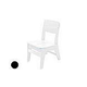 Ledge Lounger Mainstay Collection Outdoor Dining Side Chair | Black | LL-MS-DC-BK