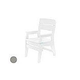 Ledge Lounger Mainstay Collection Outdoor Dinning Armchair | Gray | LL-MS-DCA-GRY