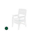 Ledge Lounger Mainstay Collection Outdoor Dinning Armchair | Green | LL-MS-DCA-GN