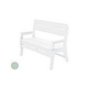Ledge Lounger Mainstay Collection Outdoor Bench | Sage Green | LL-MS-BA-SG