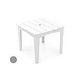 Ledge Lounger Mainstay Collection 60" Square Outdoor Dining Table | Gray | LL-MS-DT-60SQ-GRY