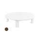 Ledge Lounger Mainstay Collection Outdoor Round Coffee Table | Brown | LL-MS-CT-RD-BN