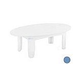 Ledge Lounger Mainstay Collection Outdoor Oval Coffee Table | Sky Blue | LL-MS-CT-OV-SB
