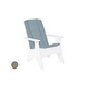 Ledge Lounger Mainstay Collection Outdoor Adirondack Full Cushion | Standard Fabric Taupe | LL-MS-A-SBC-STD-4648