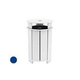 Ledge Lounger Mainstay Collection Outdoor Round Trash Bin | Navy | LL-MS-TB-RD-NY
