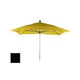 Ledge Lounger Choice Umbrella | 8' Octagon 1.5" Black Pole | Premium 2 Beaufort Black/White | LL-U-C-8OPP-K-P2-5704