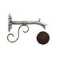 Black Oak Foundry Small Courtyard Spout with Bordeaux | Distressed Copper Finish | S7584-DC