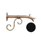 Black Oak Foundry Small Courtyard Spout with Turin | Almost Black Finish | S7534-BLK