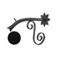 Black Oak Foundry Large Courtyard Spout with Normandy | Almost Black Finish | S7683-ORB