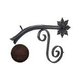 Black Oak Foundry Large Courtyard Spout with Normandy | Distressed Copper Finish | S7683-DC