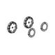 Aqua Products Wheel Assembly XLS Tire Black Rim White Cap | Blue300 | 2 per Pack | AP201328A002PK