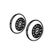 Aqua Products SK Wheel Assembly DMX with Screw 0.500 ED 0.274 ID Duramax 2.75" x 16.256 | 2 per Pack | APSK2691