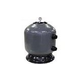 Waterco Micron SM1200 48" Commercial Vertical Sand Filter | 3" Bulkhead Connections 58 PSI | 12.56 Sq Ft. 126 GPM | 22001204801NA