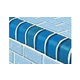 Artistry In Mosaics Galaxy Series - Trim Blue Glass Tile | TRIM-GG82348B17