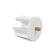 Coolaroo 40 mm Idle End Plug Rib | White | Z 1-IPW