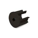 Coolaroo 40mm Clutch Plug Rib | Black | Z 1-CPB
