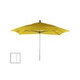 Ledge Lounger Choice Umbrella | 9' Octagon 1.5" White Pole | Standard Fabric Charcoal Gray | LL-U-C-9OPP-W-STD-4644